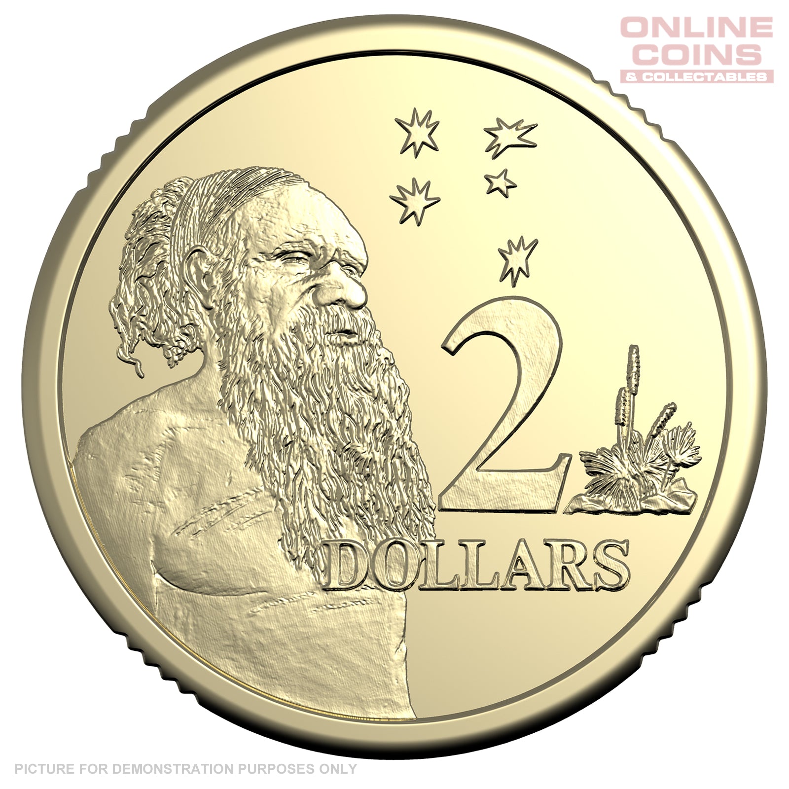 2025 King Charles III Obverse - Uncirculated LOOSE $2 Coin From RAM Roll